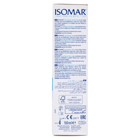 Isomar Spray Igiene Quotidiana Naso e Orecchie 100 ml